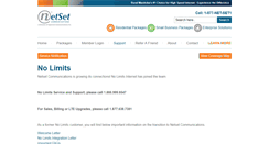 Desktop Screenshot of nolimitsinternet.com